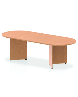 Large meeting table - 2400mm x 1000mm - Oak