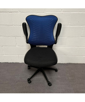 Blue Task Chair- Mesh Back