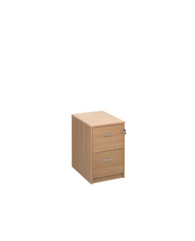2 drawer economy filing cabinet - Beech