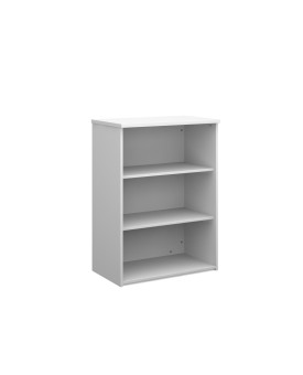 2 Shelf Economy Bookcase - 1200mm - White