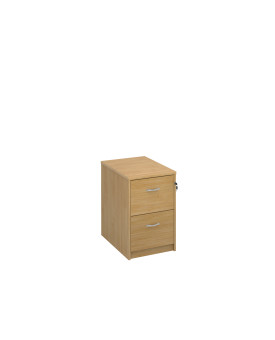 2 drawer economy filing cabinet- Oak