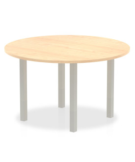 Circular meeting table - 1200mm - Maple