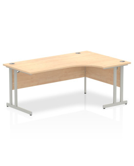 Corner economy desk - 1800mm x 1200mm  Maple - (Right Handed)