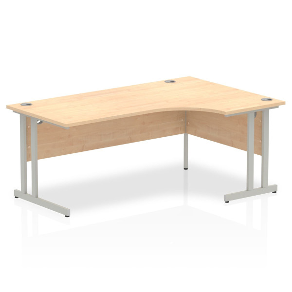 Corner economy desk - 1800mm x 1200mm  Maple - (Right Handed)