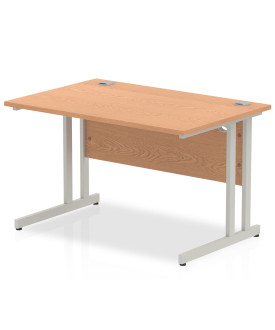 Straight economy desk - 1200mm x 800mm - Oak