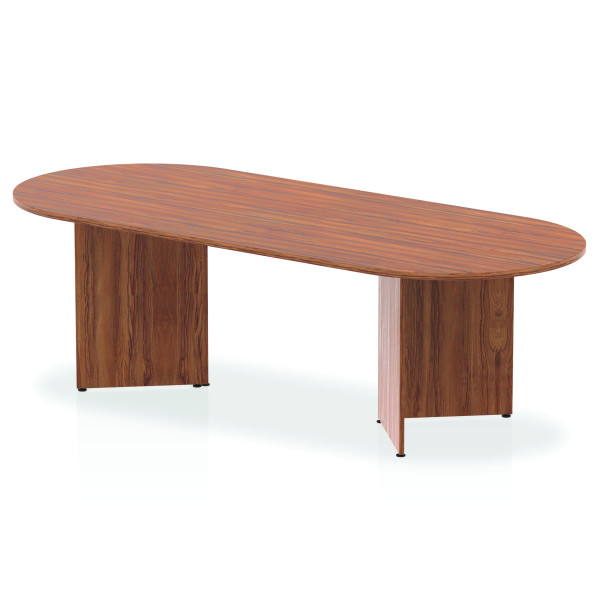 Large meeting table - 2400mm x 1000mm - Walnut