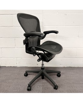  Herman Miller Aeron Graphite Fully loaded Task Chair- Size B