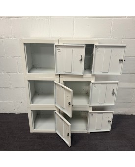 White Lockers- Pod of 6 