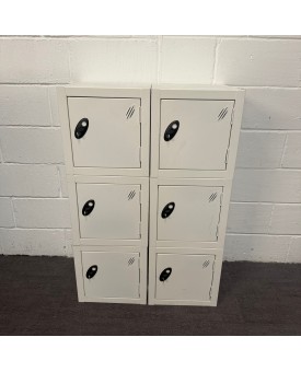 White Lockers- Pod of 6 
