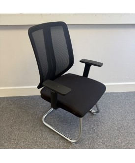 Darwin Black Static Chair