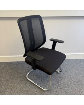 Darwin Black Static Chair