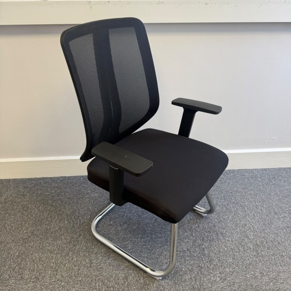 Darwin Black Static Chair