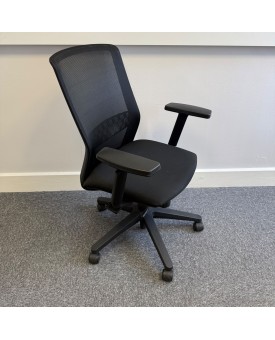 Black Operator With Mesh Back Chair