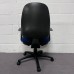 Blue Operator Chair - Fixed Arms