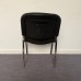 Black Fabric Static Chair