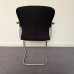 Boss Design Komac Black Fabric Static Chair with Arms