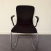 Boss Design Komac Black Fabric Static Chair with Arms