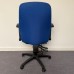 Blue Task Chair - Adjustable Moveable Arms