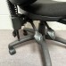 Black Fabric Operator Chair- Adjustable Arms