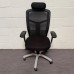 Black Mesh Operator Chair With Headrest