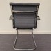Grey Fabric Static Meeting Chair