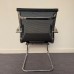 Black Mesh Static Meeting Chair
