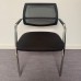 Black Static Stacking Meeting Chair