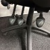Black Fabric Operator Chair- Adjustable Arms