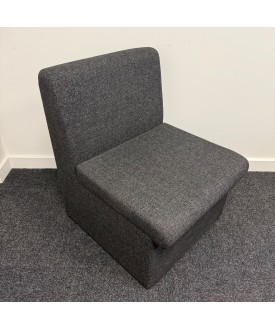 Charcoal Grey Modular Reception Seating