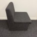 Charcoal Grey Modular Reception Seating