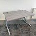 Grey Oak Straight Desk- 1200mm- Cantilever