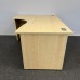 Maple Left Handed Corner Desk- 1600- Panel End