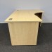 Maple Right Handed Corner Desk- 1600- Panel End