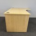Maple Right Handed Corner Desk- 1600mm - Panel End