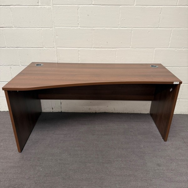 Walnut Wave Desk 1600mm x 800mm