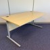 Maple Straight Desk - 1600mm- Cantilever