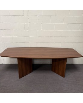 Walnut Meeting Table - 2400mm