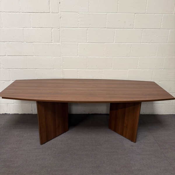 Walnut Meeting Table - 2400mm
