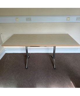 Maple Foldable 1600mm x 800mm Meeting Table