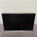 Modular Black Reception Desk 2400mm Wide