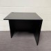 Modular Black Reception Desk 2400mm Wide