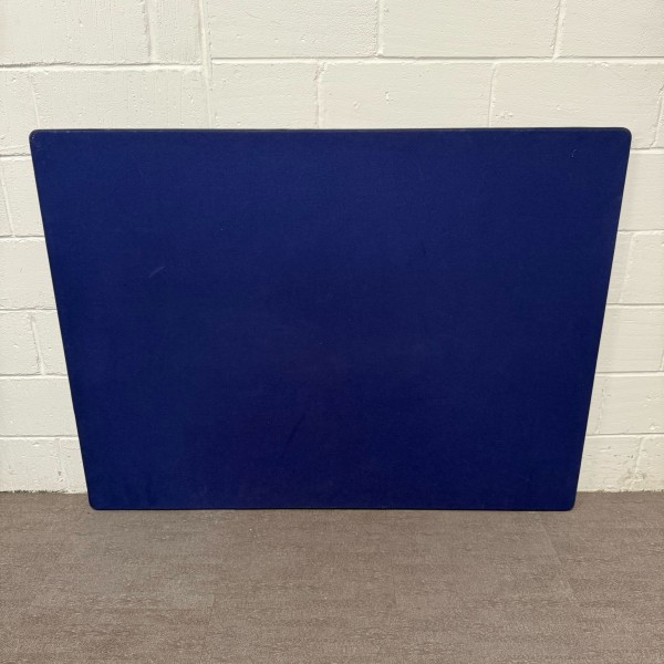 Blue Office Divider Screen- 1600mm High