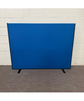 Light Blue Office Divider Screen- 1620mm High
