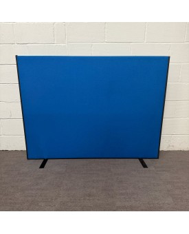 Light Blue Office Divider Screen- 1620mm High