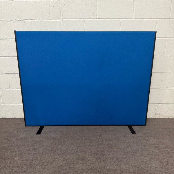 Light Blue Office Divider Screen- 1620mm High