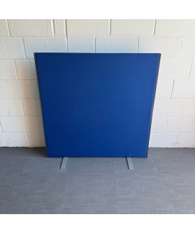 Blue Office Divider Screen- 1220mm High