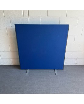 Blue Office Divider Screen- 1220mm High