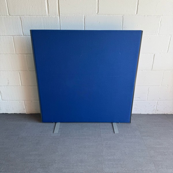 Blue Office Divider Screen- 1220mm High
