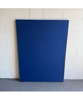 Blue Office Divider Screen- 1600mm High 1200mm Wide