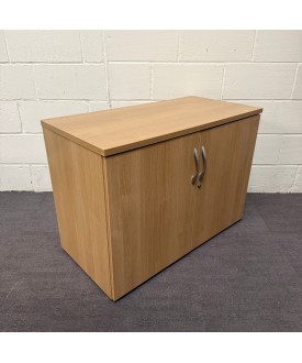 Oak 1 shelf Cupboard- 715mm High - Grade B